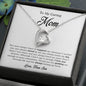To My Caring Mom | I Love You - Forever Love Necklace